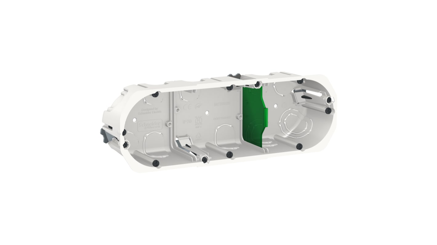 Schneider Electric Multifix Series Junction Box, 67 x 50mm