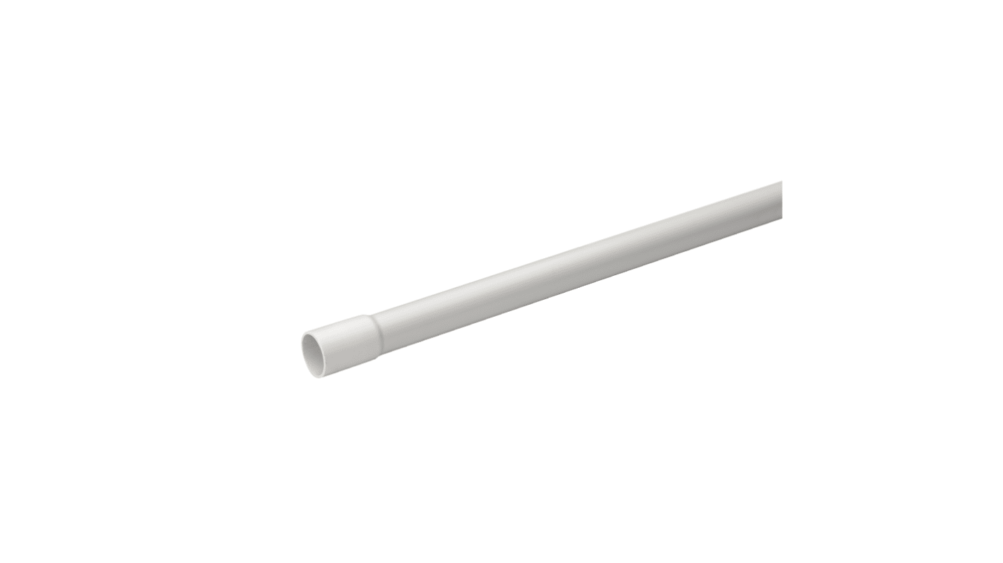 Schneider Electric Rigid Conduit, 16.9mm Nominal Diameter, PVC, Grey