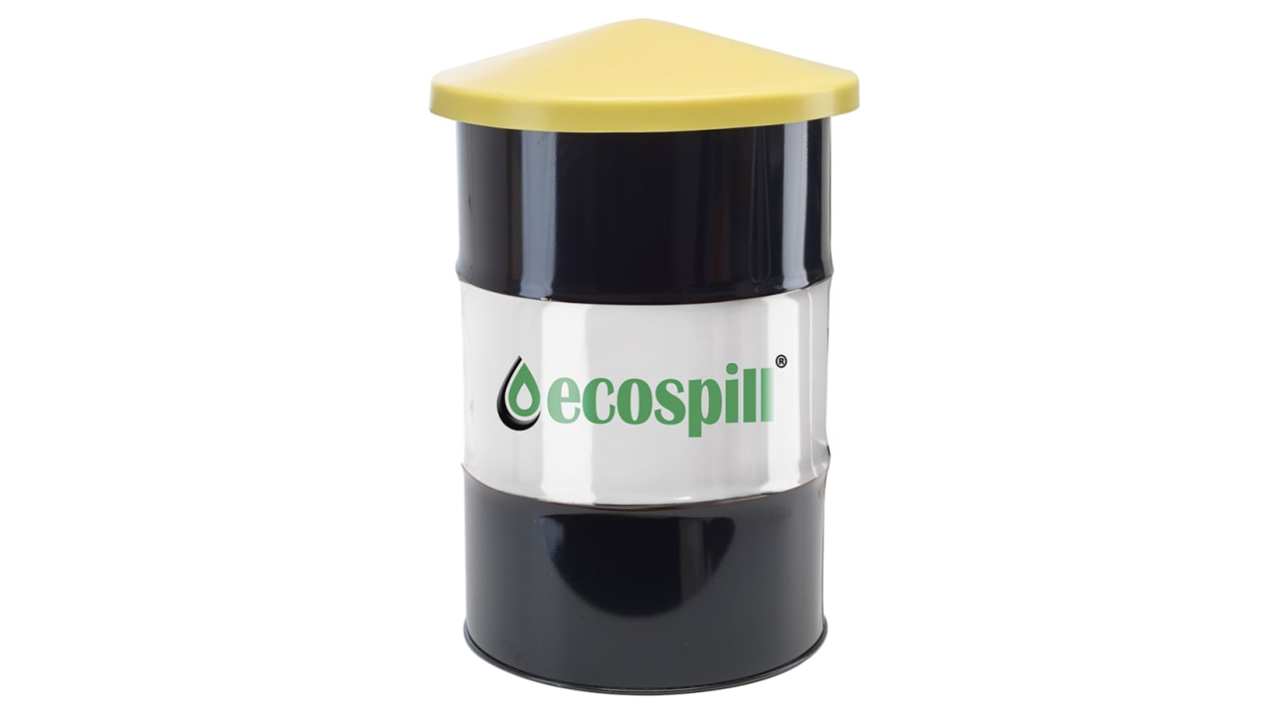 Tapa de contenedor Ecospill Ltd P3090065, Cubierta Amarillo, Polietileno para usar con Drum, 65cm