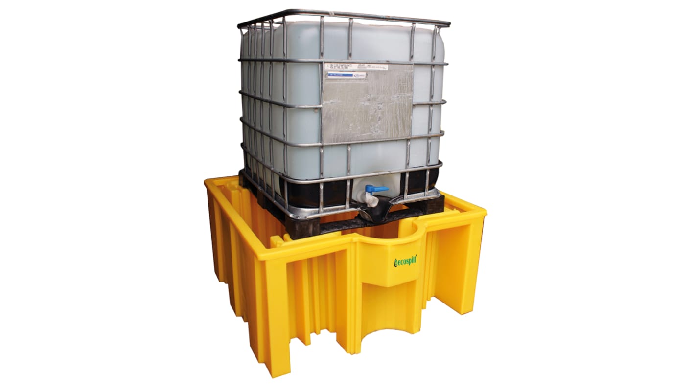 Ecospill Ltd Spill Pallet for Chemical, 1125L Capacity