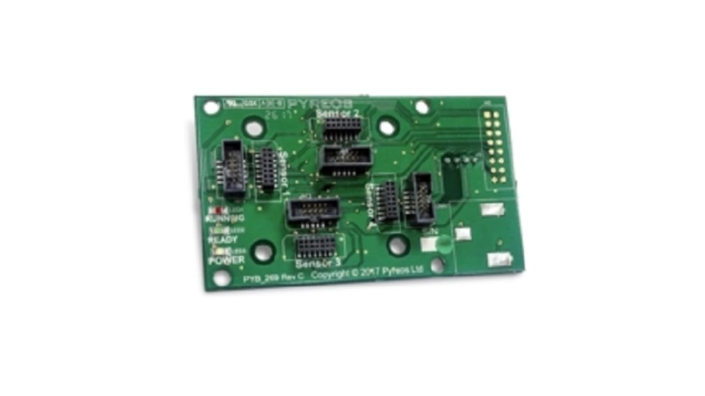 Kit de evaluación Sensor de infrarrojos (IR) Broadcom ezPyro SMD Backplane Board - AFBR-S6DPYEBB01, para usar con Sensor