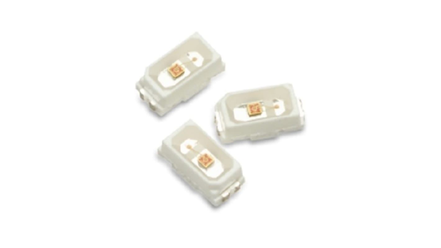 Broadcom LED, felületre szerelhető, Zöld, sárga, 2,1 V, ASCKCx00 sorozat, DFN