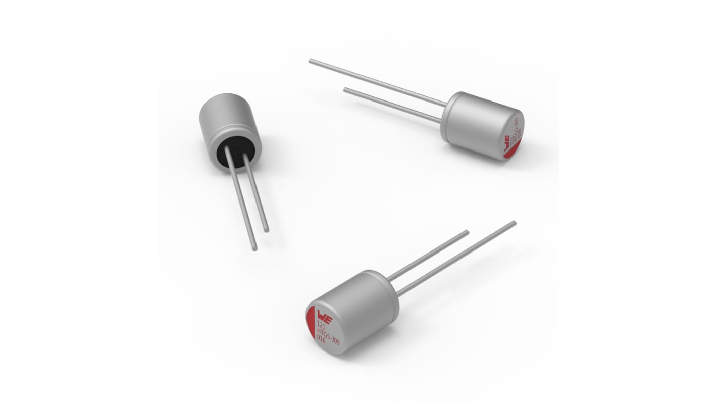 Würth Elektronik, THT Aluminium-Polymer-Kondensator 470μF / 16V dc