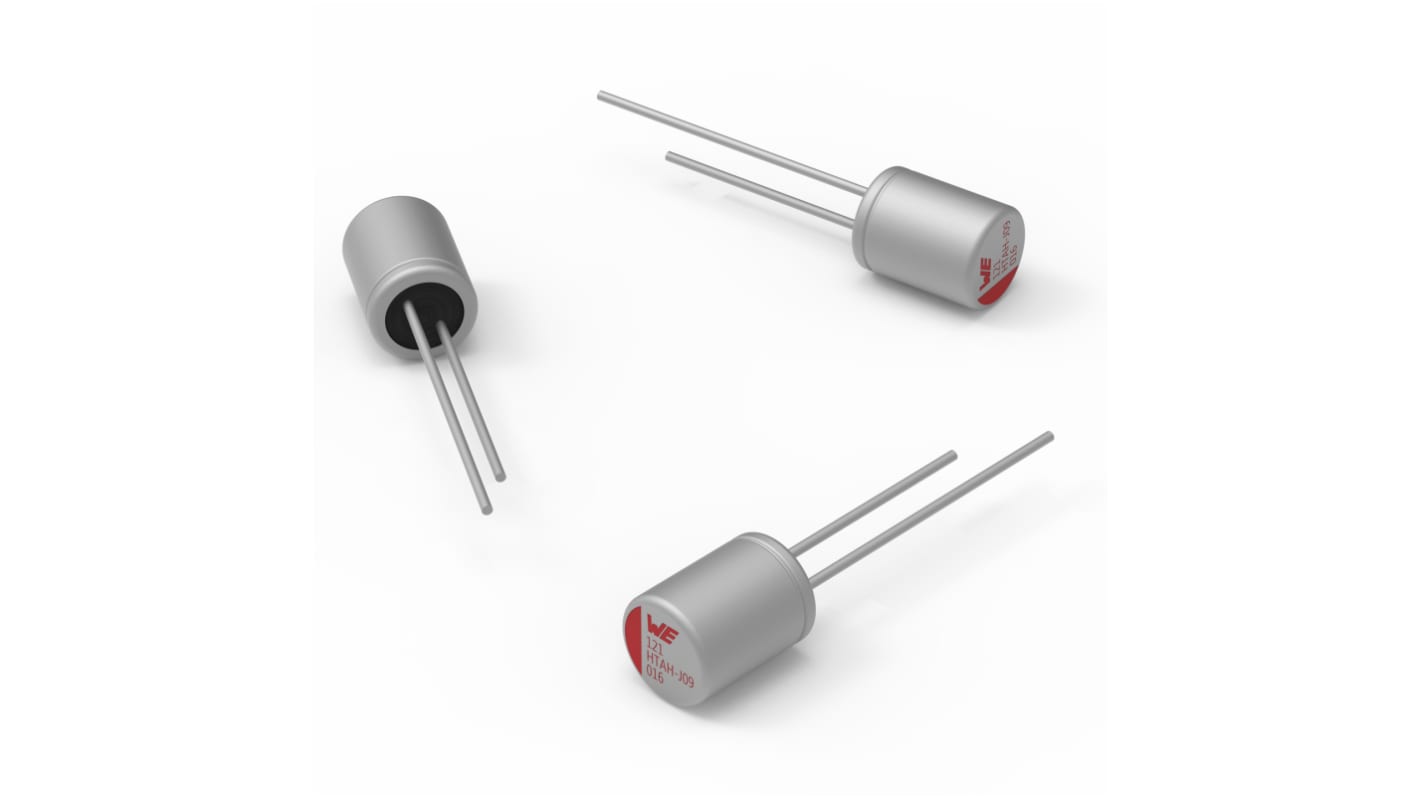 Würth Elektronik, THT Aluminium-Polymer-Kondensator 560μF / 16V dc