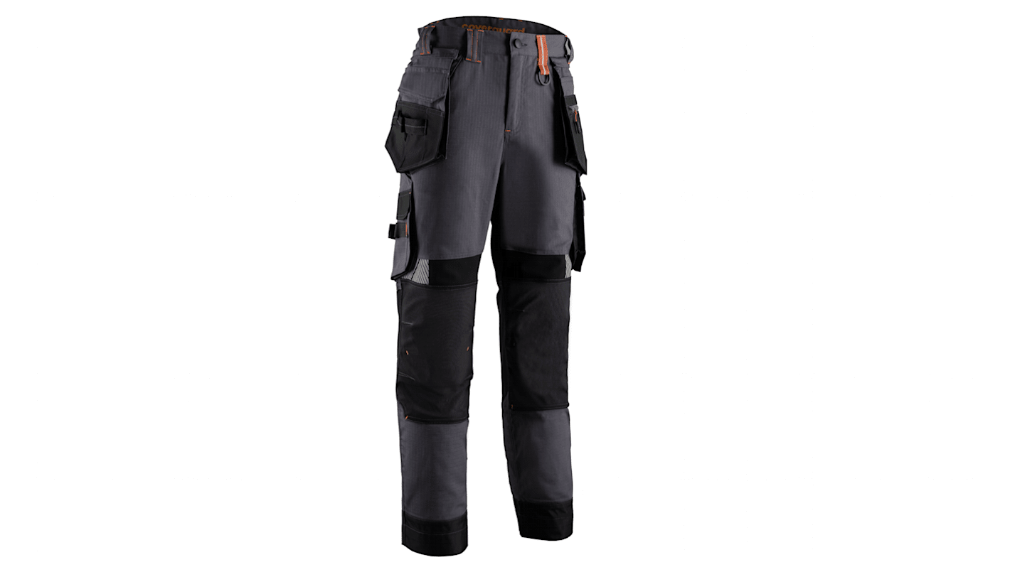 Pantalon Coverguard 5CRP150, 116-123cm Unisexe, Anthracite en Ripstop, Extensible