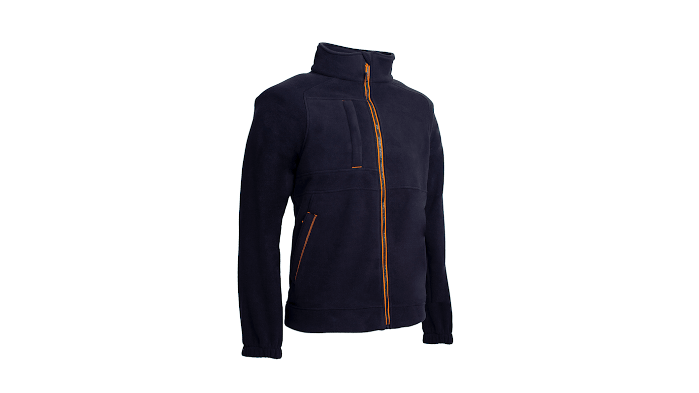 Chaqueta, Hombre, XL, Negro, naranja, Resistente al frío 5KOA310