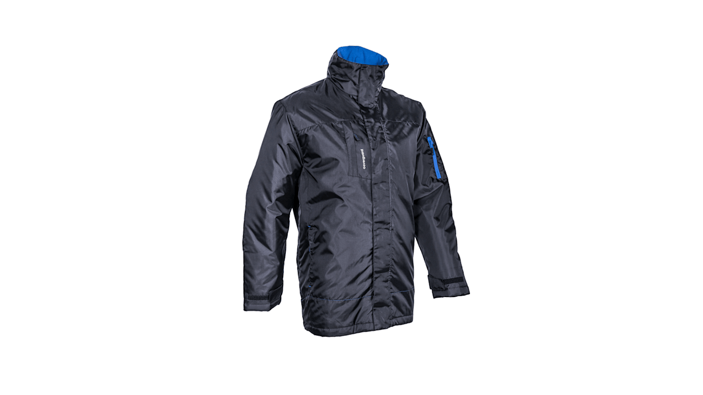 Parka, Hombre, XL, Negro, Resistente al frío, impermeable 5PDA01