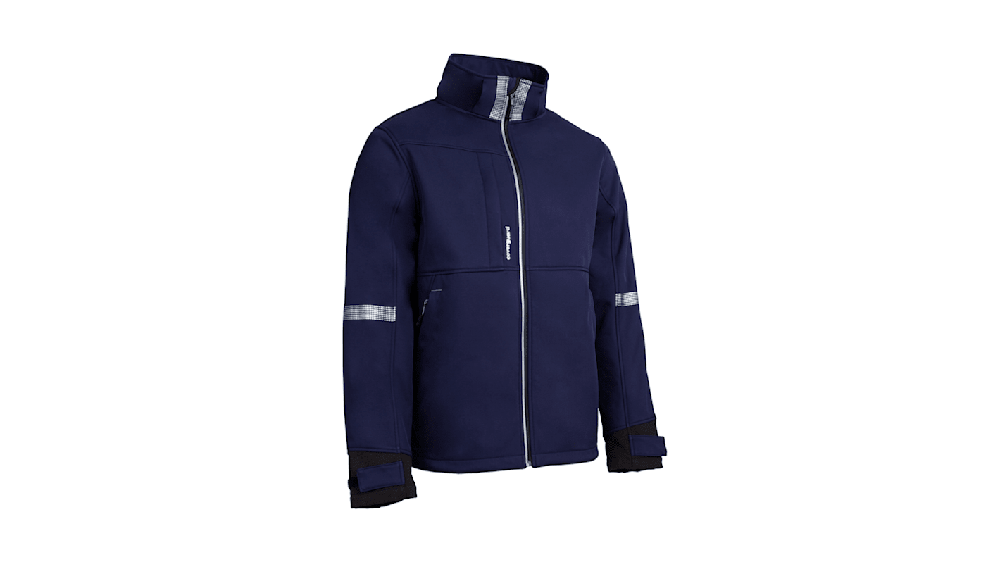 Coverguard ジャケット 男性用 3XL ネービー/ロイヤルブルー 通気性、耐寒性、防水性、防風性 5SEA120