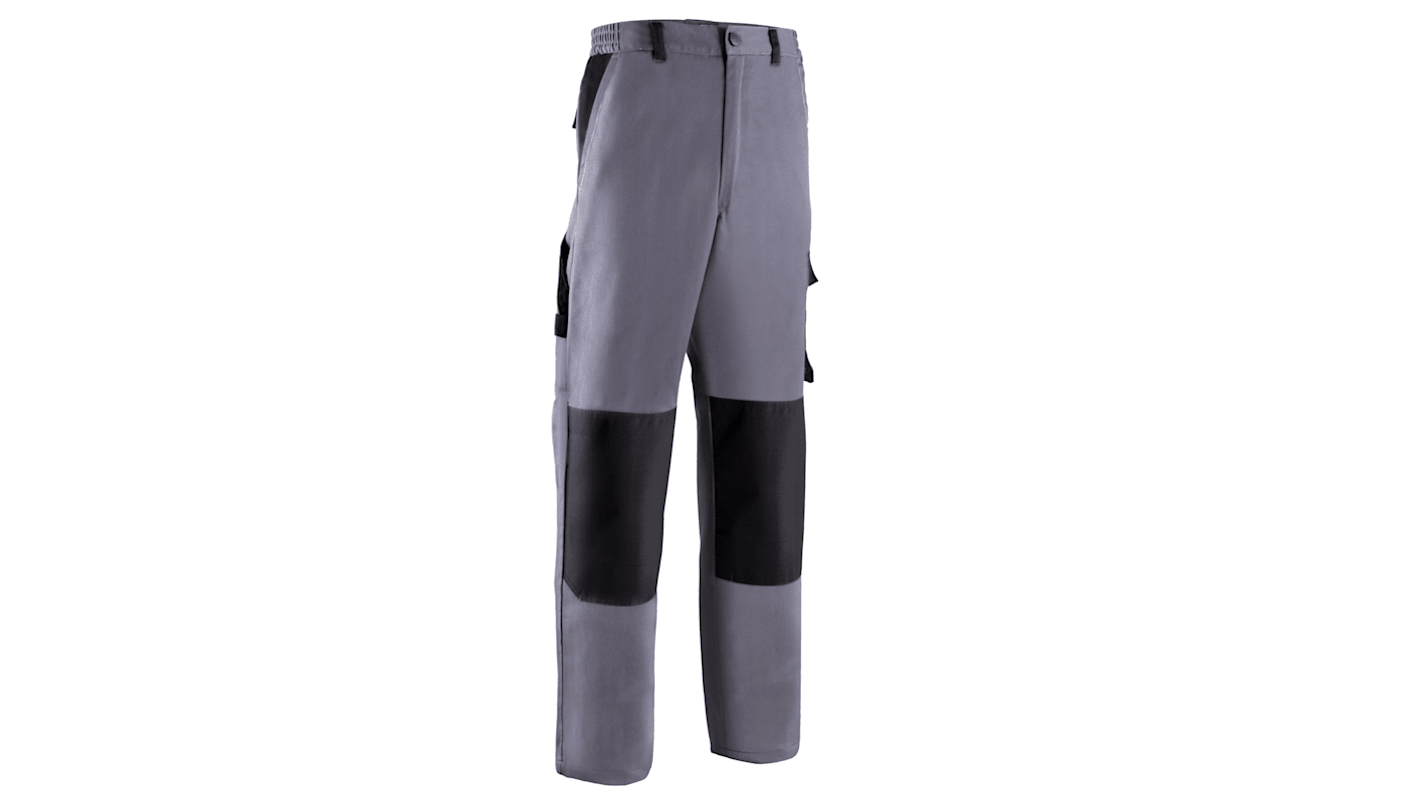 Coverguard 5TOP050 Black, Grey 40% Polyester, 60% Cotton Cut Resistant Trousers 36.2-38.9in, 92-99cm Waist