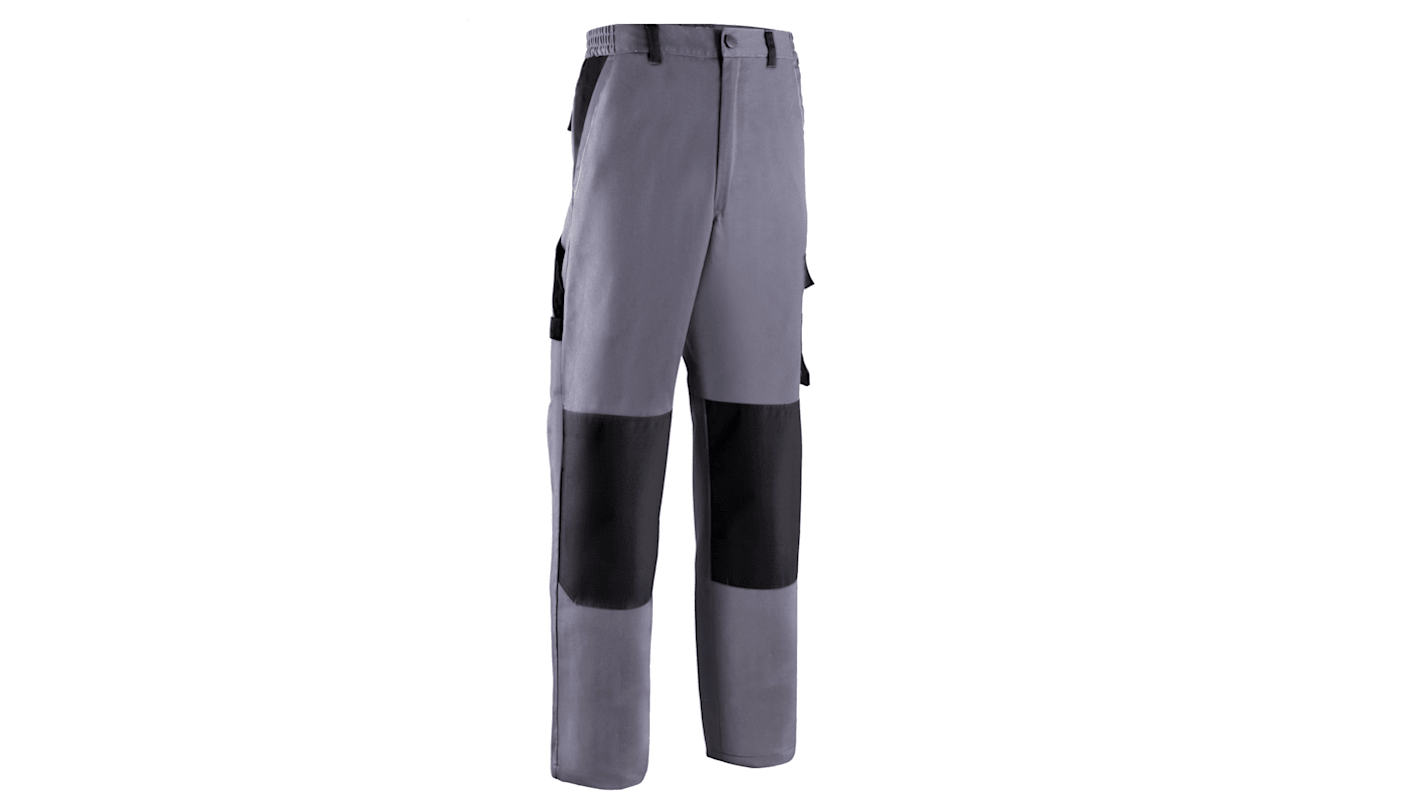 Coverguard 5TOP050 Black, Grey 40% Polyester, 60% Cotton Cut Resistant Trousers 42.5-45.2in, 108-115cm Waist