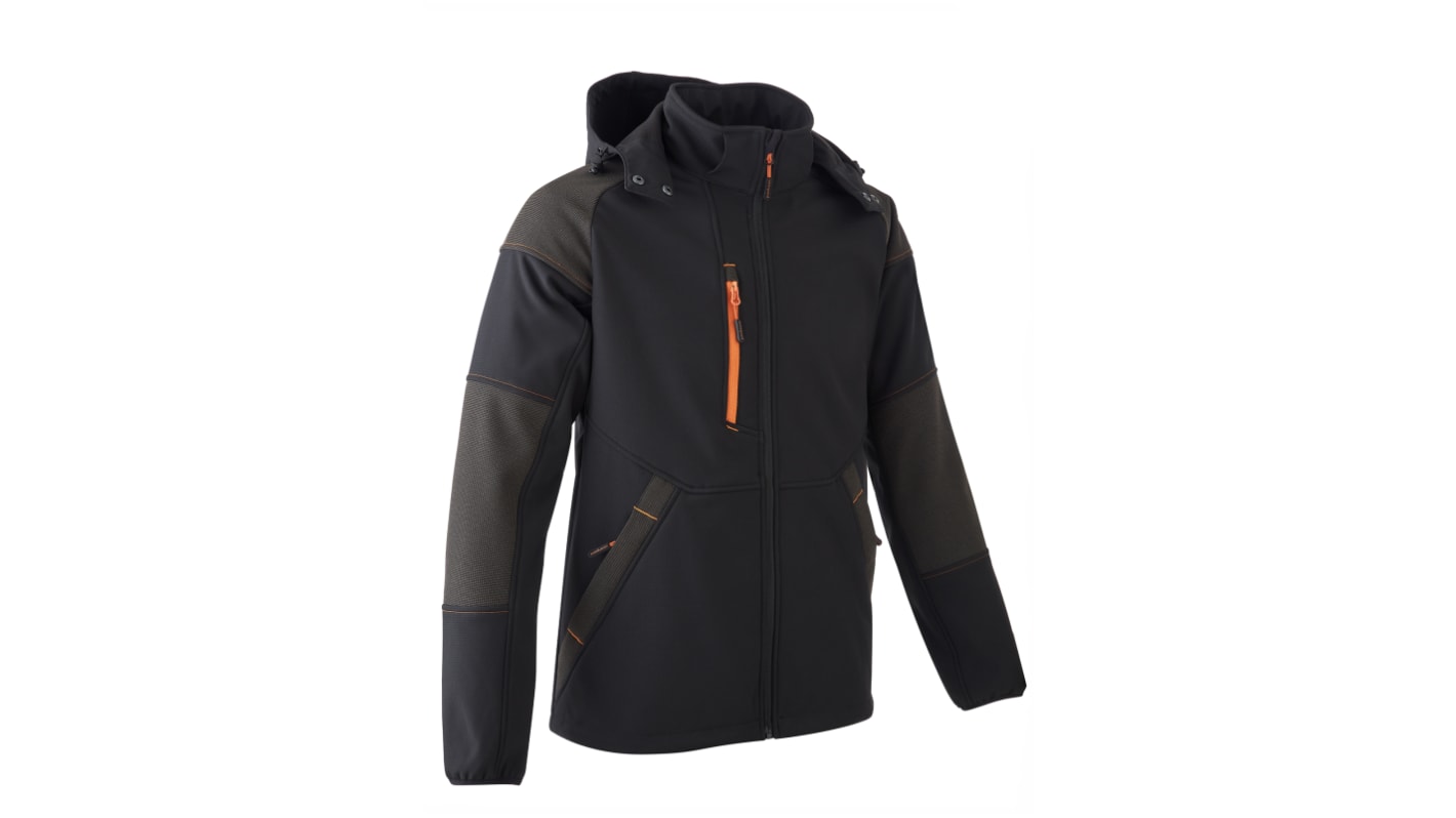 Chaqueta, Hombre, L, Negro, Transpirable, resistente al frío, impermeable, a prueba de viento 5YKY310