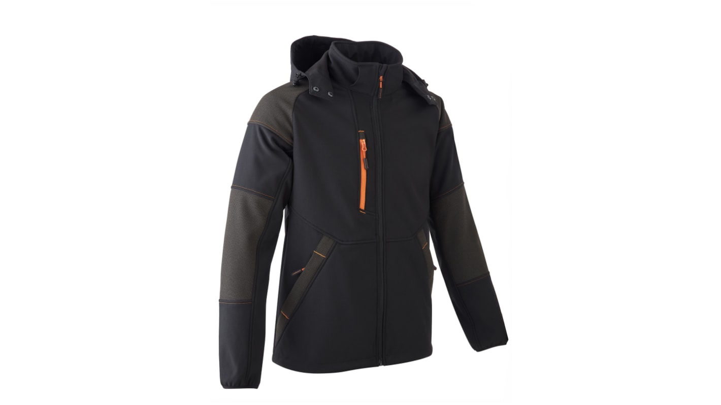 Coverguard 5YKY310 Black, Breathable, Cold Resistant, Waterproof, Windproof Jacket Jacket, M