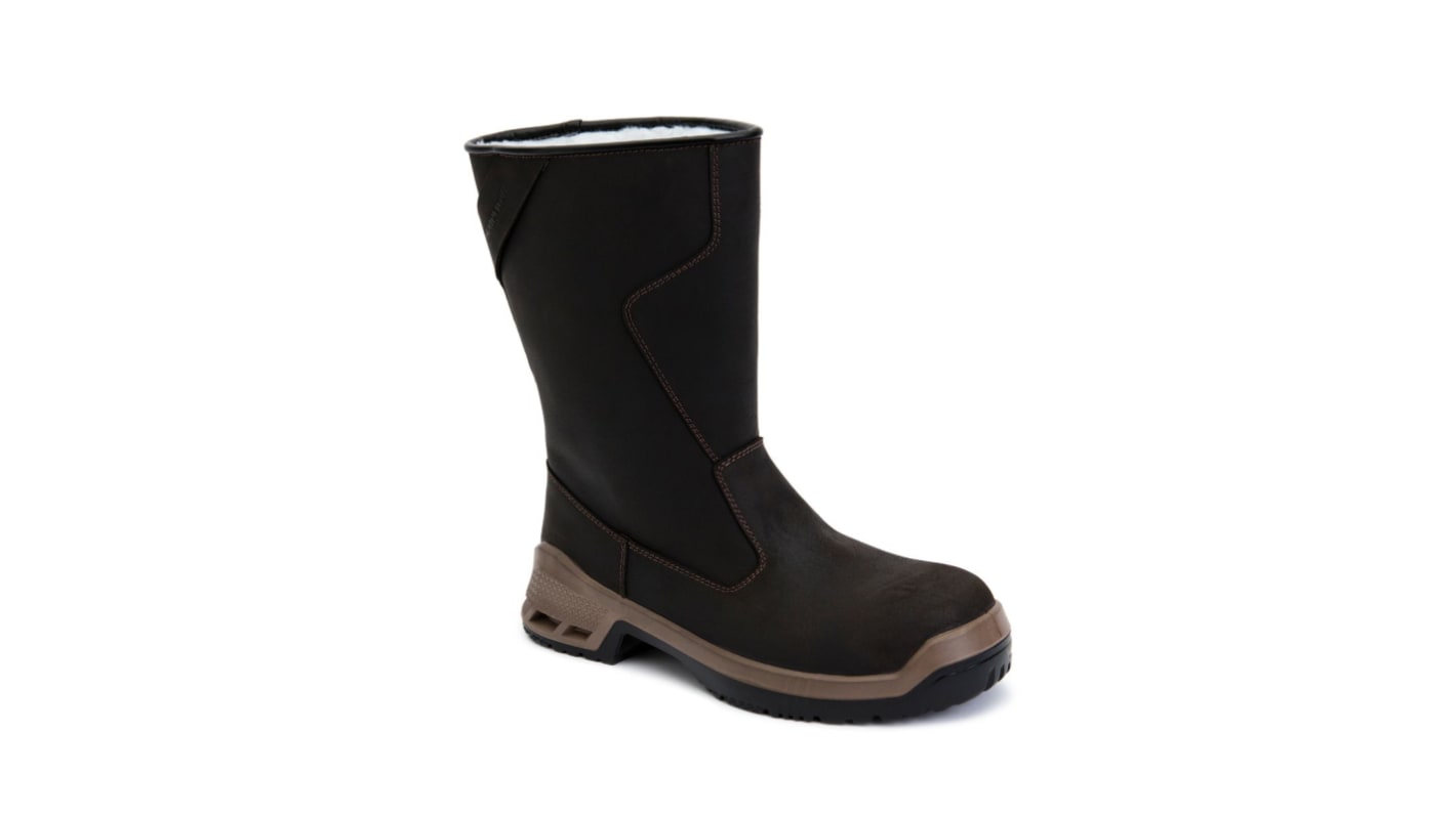 Honeywell Safety SILVEX EVO EN20345 S3 SRC, Unisex, Sicherheitsstiefel Braun, mit Zehen-Schutzkappe , Größe 35 / UK 3