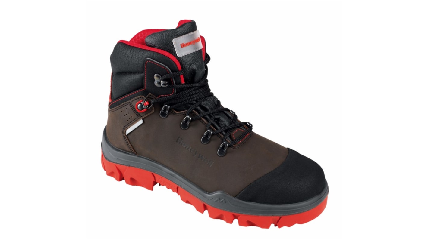 Bottes de sécurité Honeywell Safety HIKE S3, Unisexe, T 49, Noir, Rouge, S3 SRC, SRC