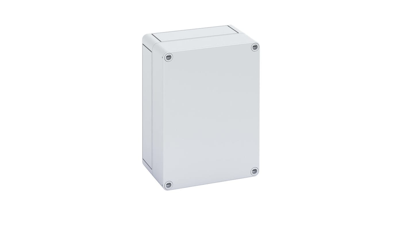 Spelsberg TK Series Grey Polystyrene Enclosure, IP66, IK07, Grey Lid, 180 x 130 x 84mm