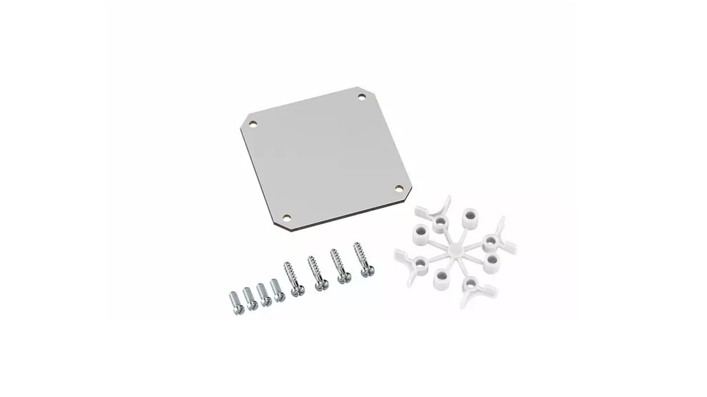 Gunther Spelsberg TK Series Mounting Plate for Use with TK Range, 74 x 74 x 2.5mm