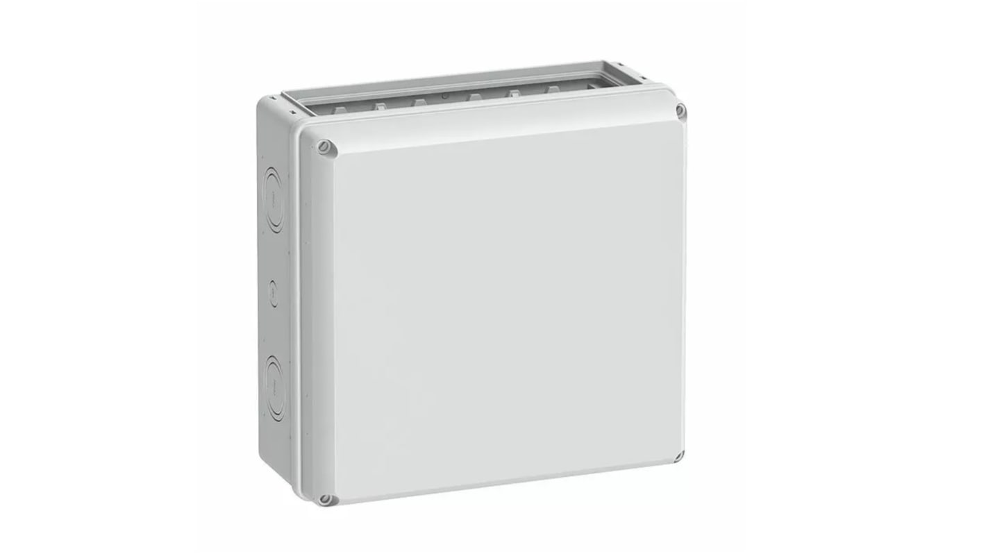 Spelsberg AK 14 Series Grey Plastic Enclosure, IP65, IK08, Flanged, Grey Lid, 315 x 300 x 147mm