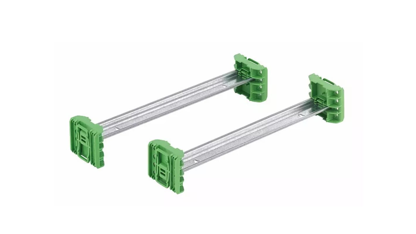 Carril Spelsberg serie AK3, 275 x 50 x 30mm, para usar con Placas de distribución pequeñas