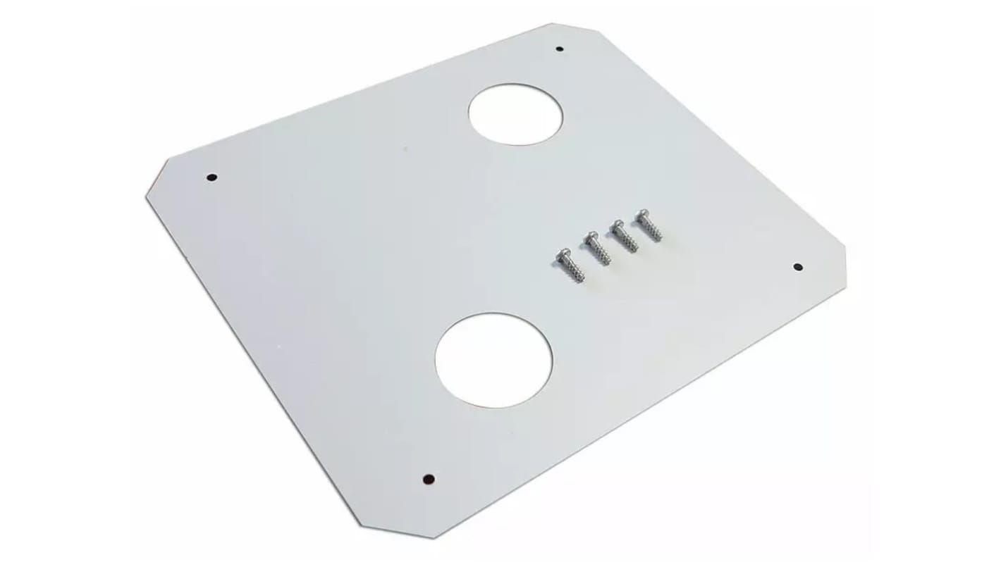 Gunther Spelsberg AK3 Series Mounting Plate for Use with Small Distribution Boards, 240 x 4 x 215mm