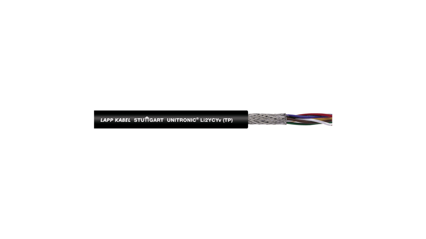 Cable de datos Lapp UNITRONIC de 7 núcleos, 0,22 mm², long. 100m, funda de PVC