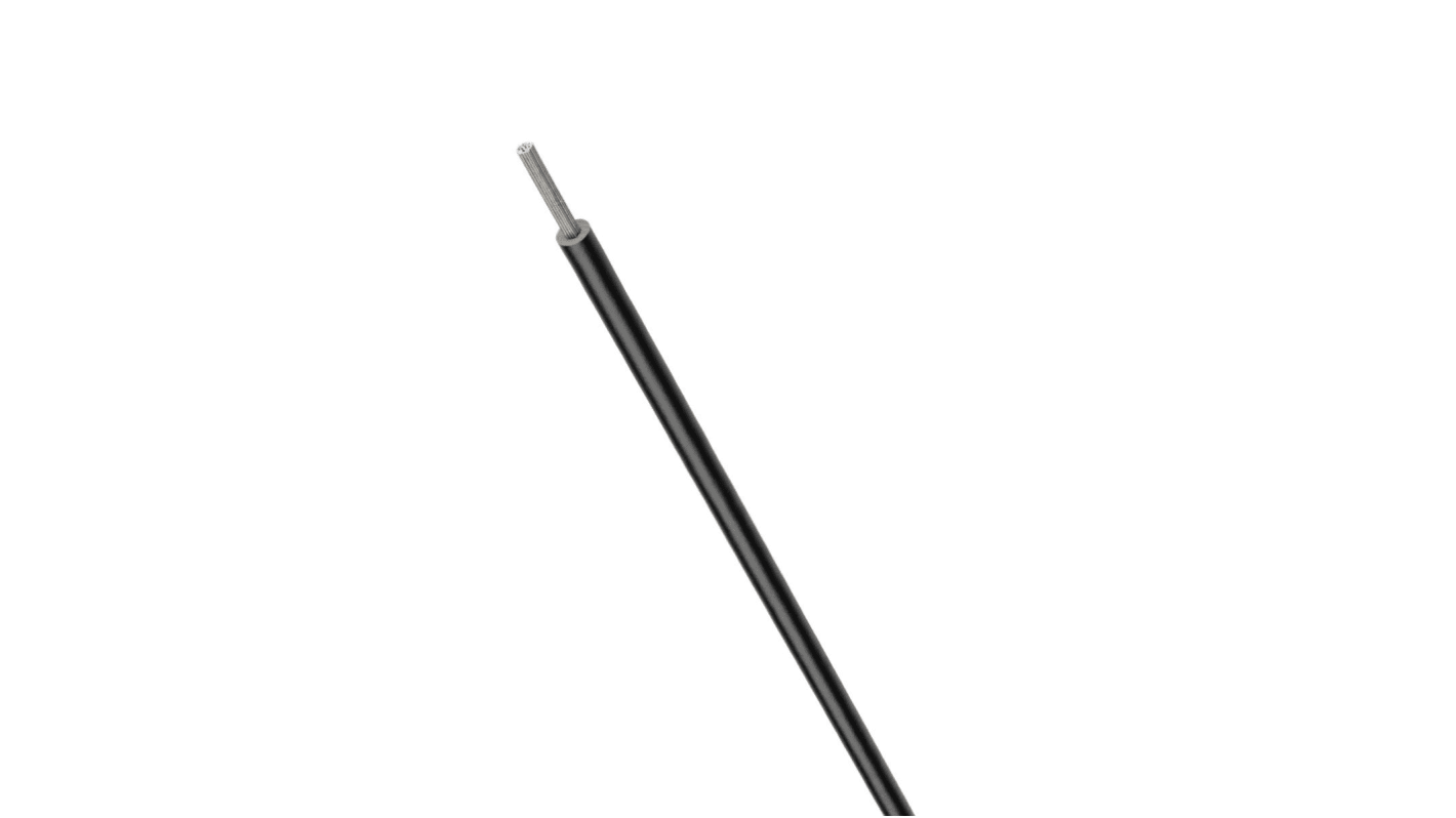 Cable de alimentación Núcleo simple Lapp de 1 núcleo, 35 mm², long. 100m, 500 V, funda de Silicona, Negro