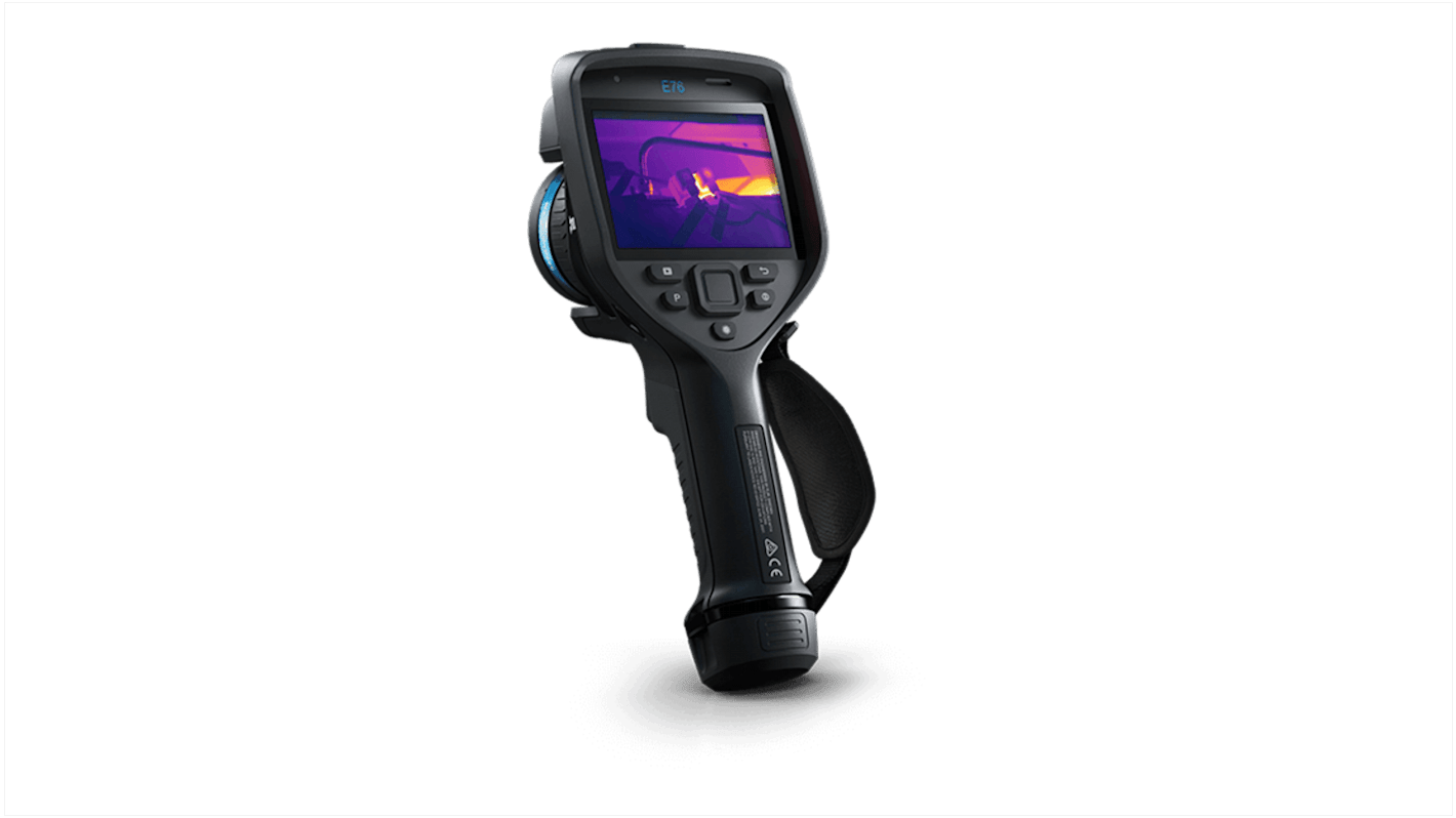 Cámara termográfica FLIR FLIR E76 80°, -20 → 120 °C, resolución IR 320 x 240píxel enfoque automático