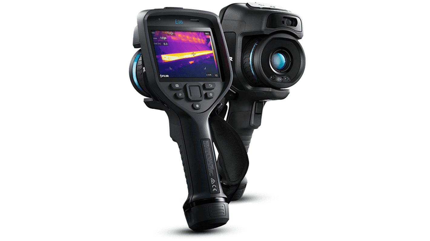 FLIR FLIR E96 24° + 14° & 42 Thermal Imaging Camera, -20 → 120 °C, 640 x 480pixel Detector Resolution With RS