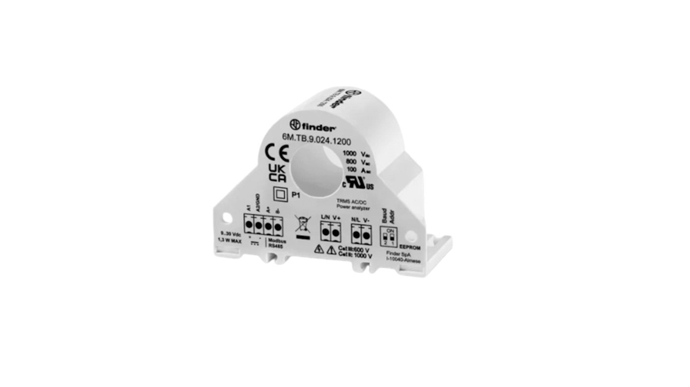 Analizador de calidad eléctrica dc Finder 6M.TB