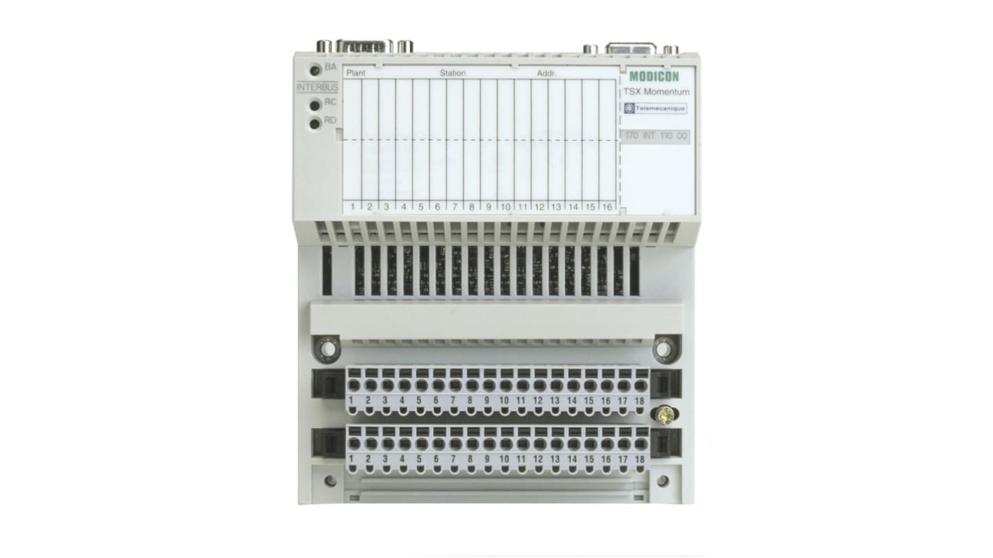 Schneider Electric Modicon Momentum Automation Platform Series Adapter for Use with Modicon Control and Distributed I/O