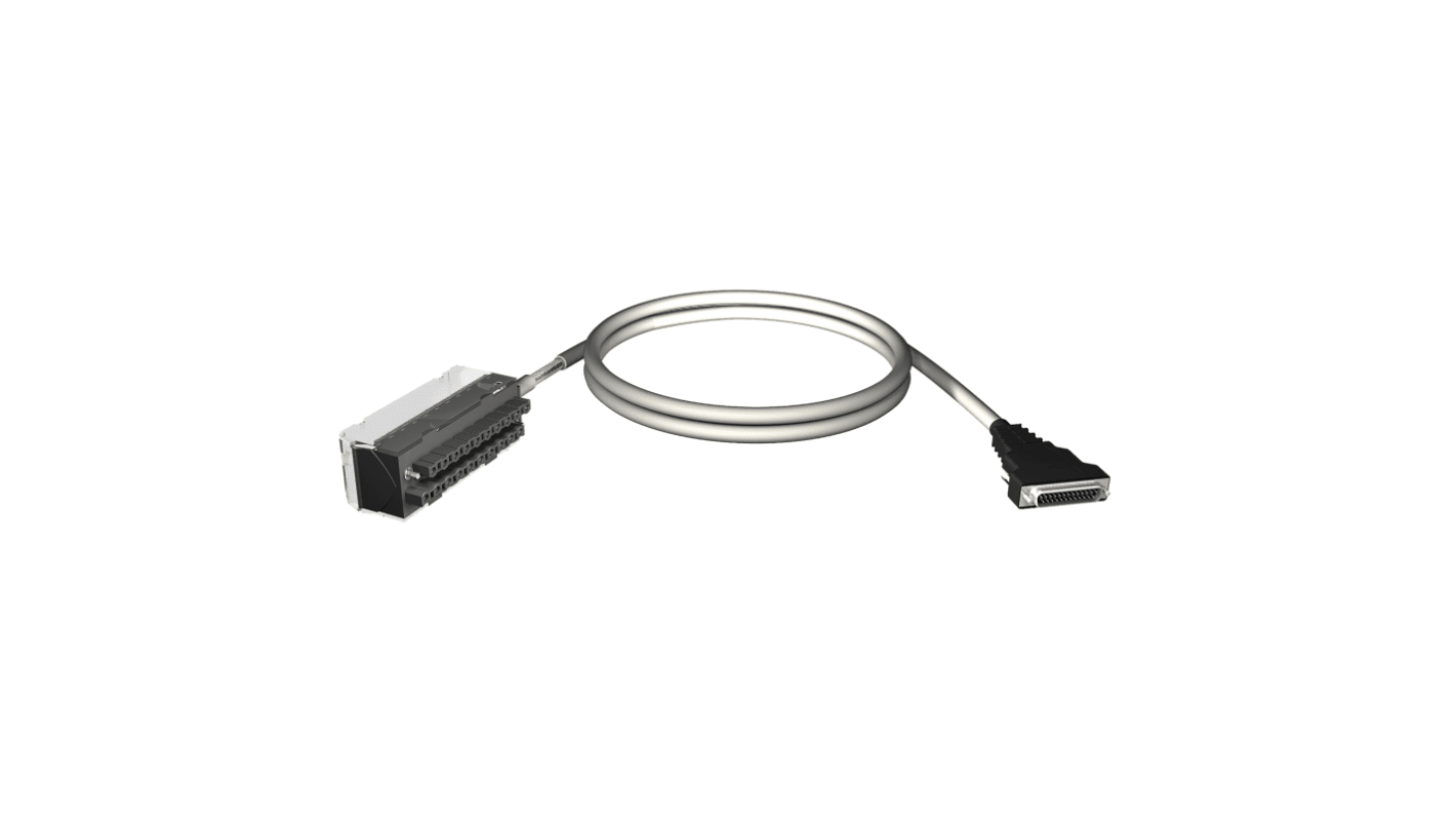 Conjunto de cables Schneider Electric Modicon X80, para usar con Subbases de conexión Modicon y módulos de entrada