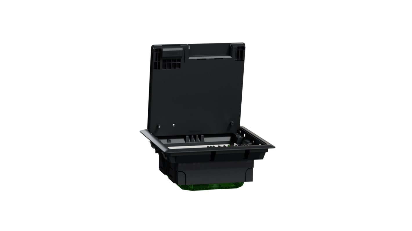 Caja de suelo Schneider Electric, 4 Compartimentos , 200 mm x 200mm x 70mm