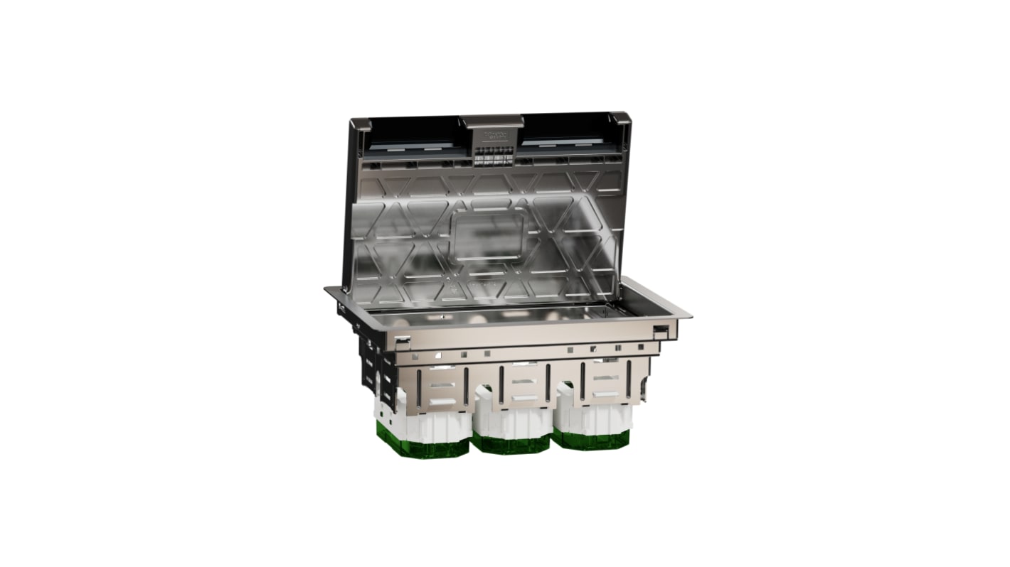 Schneider Electric 6 Compartment , 275mm x 200 mm x 82mm