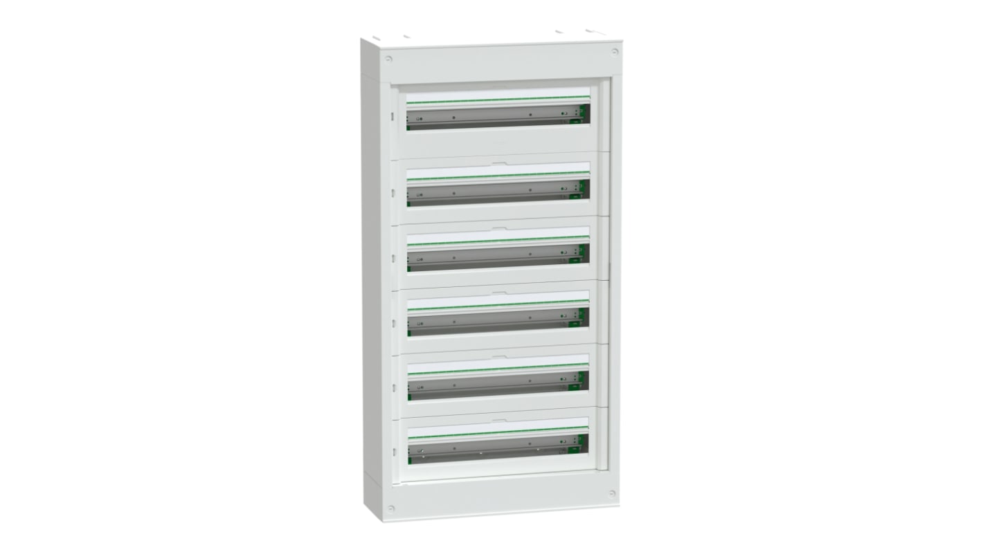 Schneider Electric White Plastic LVSS Enclosure - 6 Hole