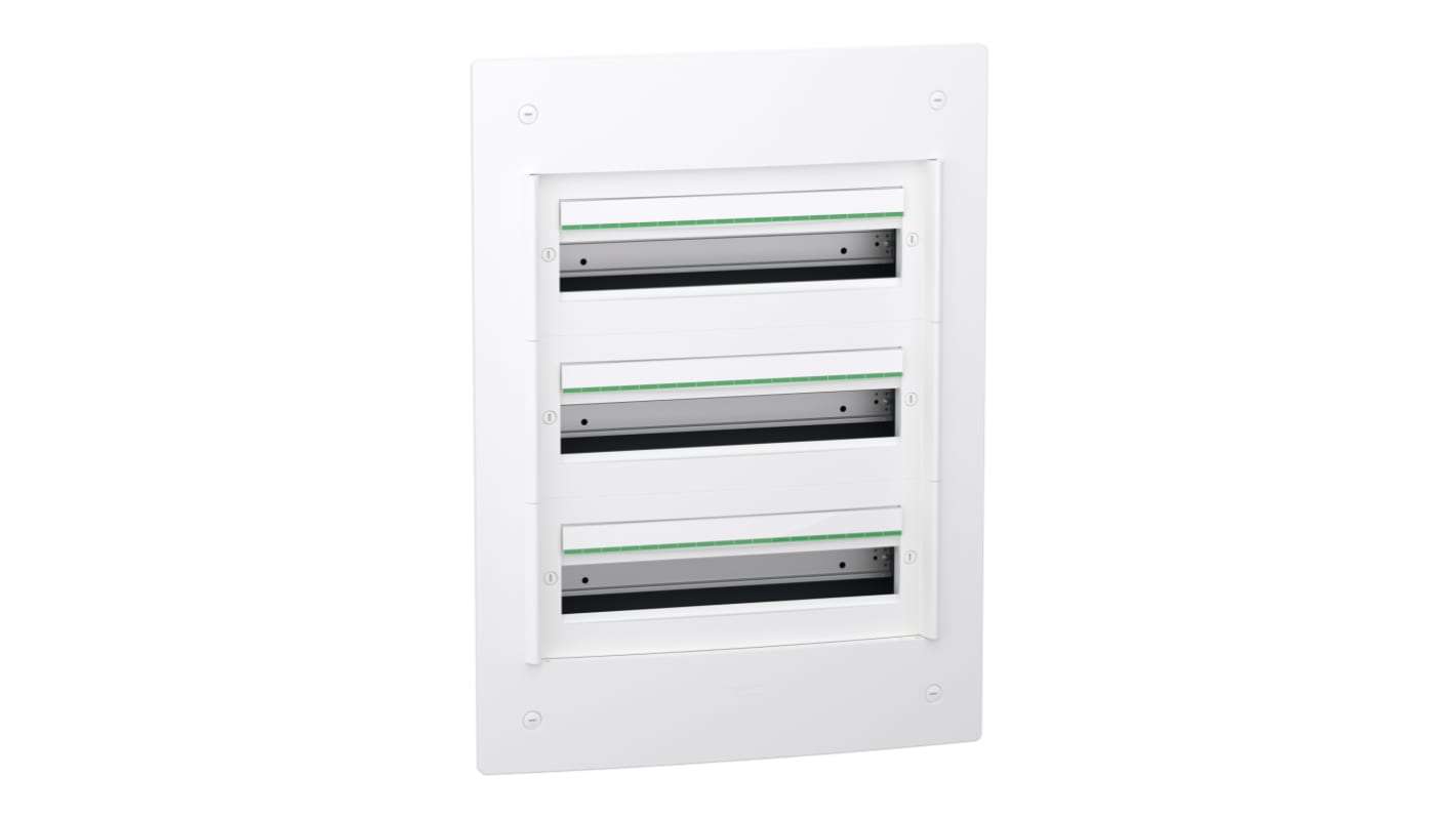 Schneider Electric White Plastic LVSX Enclosure - 3 Hole