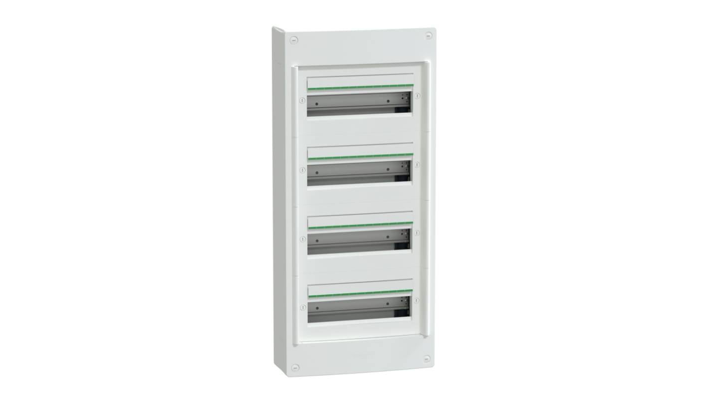 Schneider Electric White Plastic LVSX Enclosure - 4 Hole