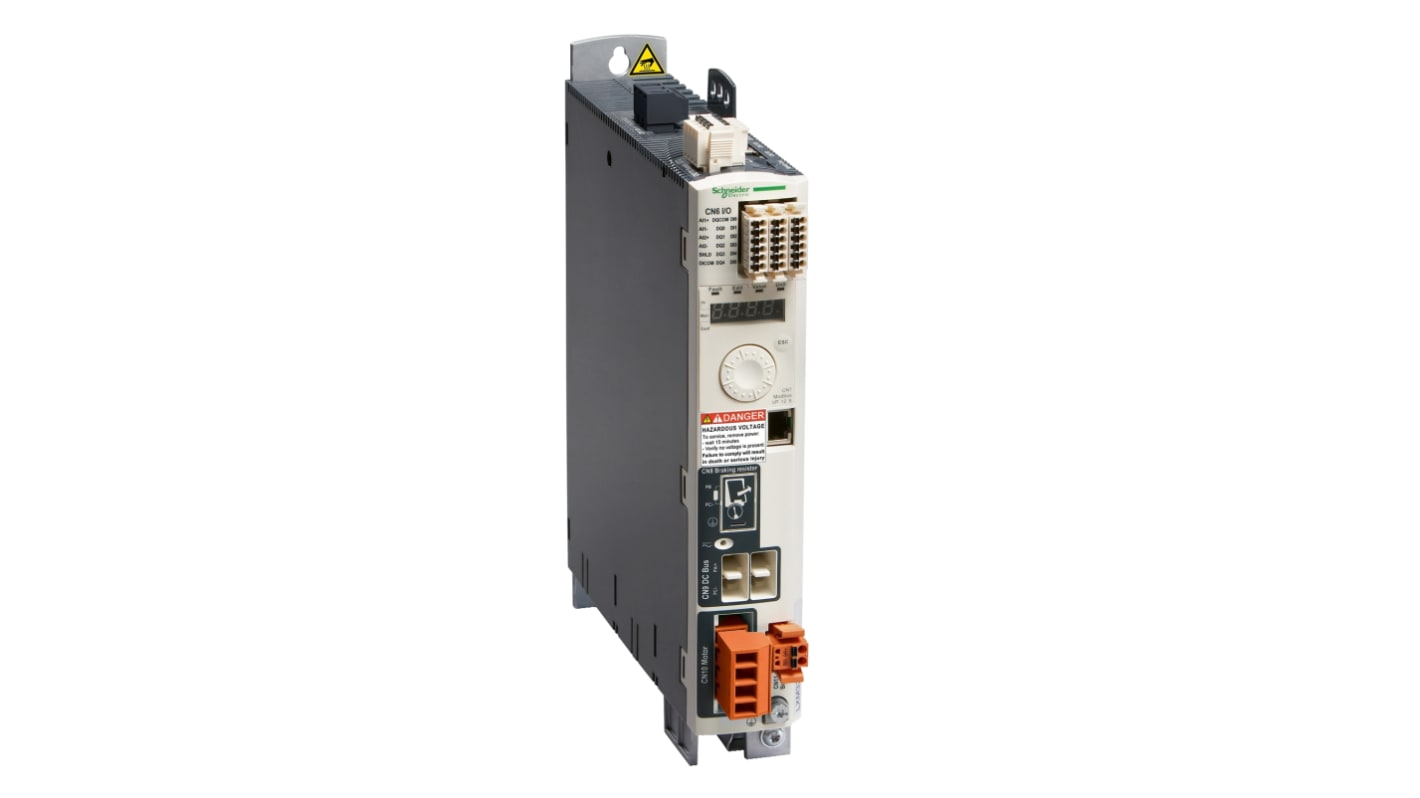 Schneider Electric 0.5 kW Servo Drive, 240 V, 1 Phase, 6.3 A, Motion Function, 264 V