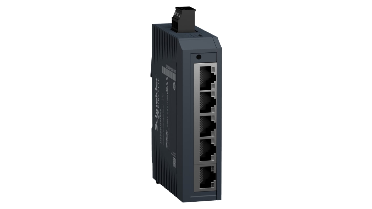 Schneider Electric Unmanaged Netværks-switch, med 5 Porte