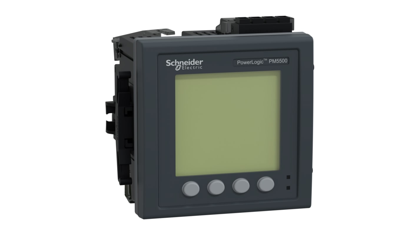 Schneider Electric PM5570 Power Meter, 10A ac max, 10A dc max