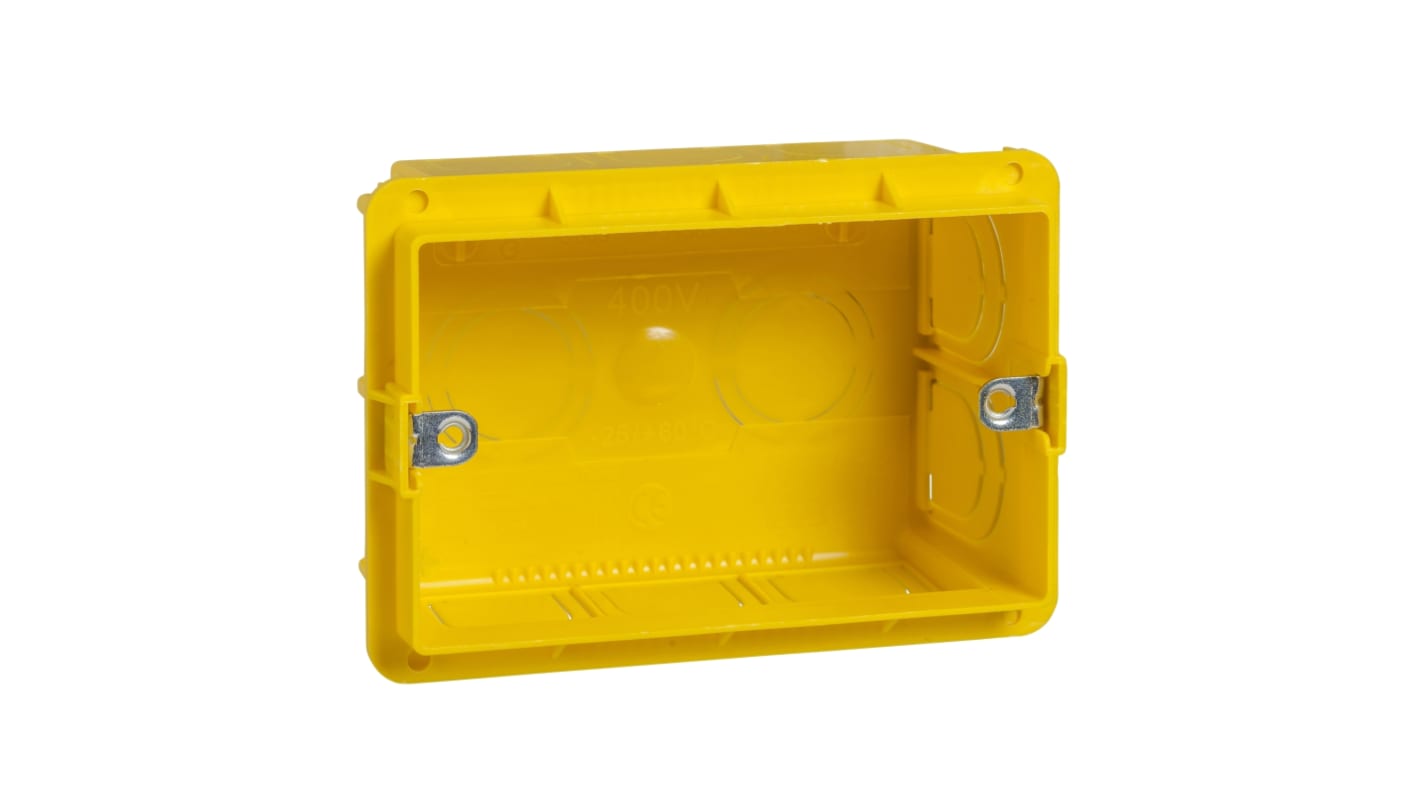 Schneider Electric Yellow ABS MGU8 Enclosure - None Hole