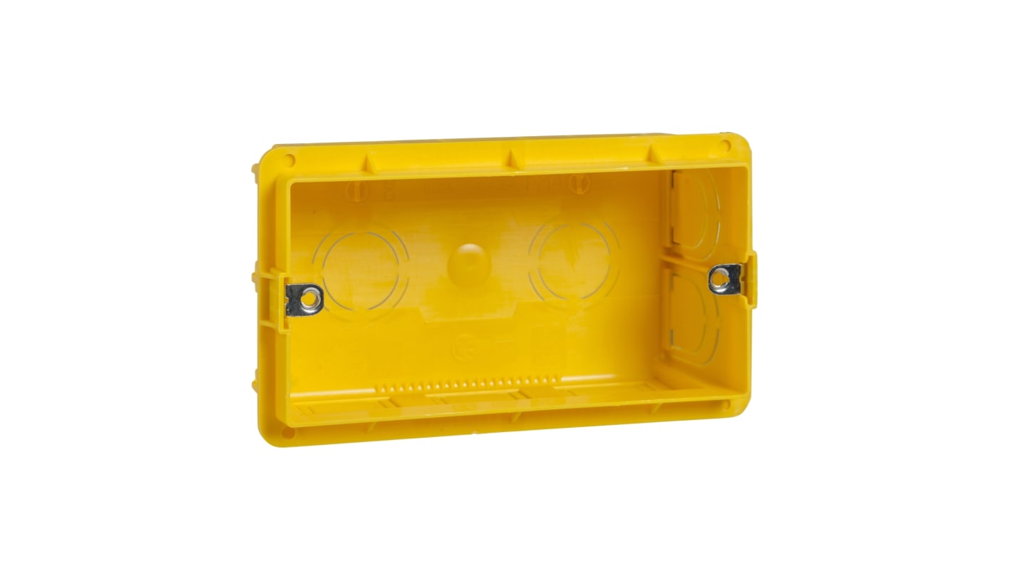 Schneider Electric Yellow ABS MGU8 Enclosure - None Hole