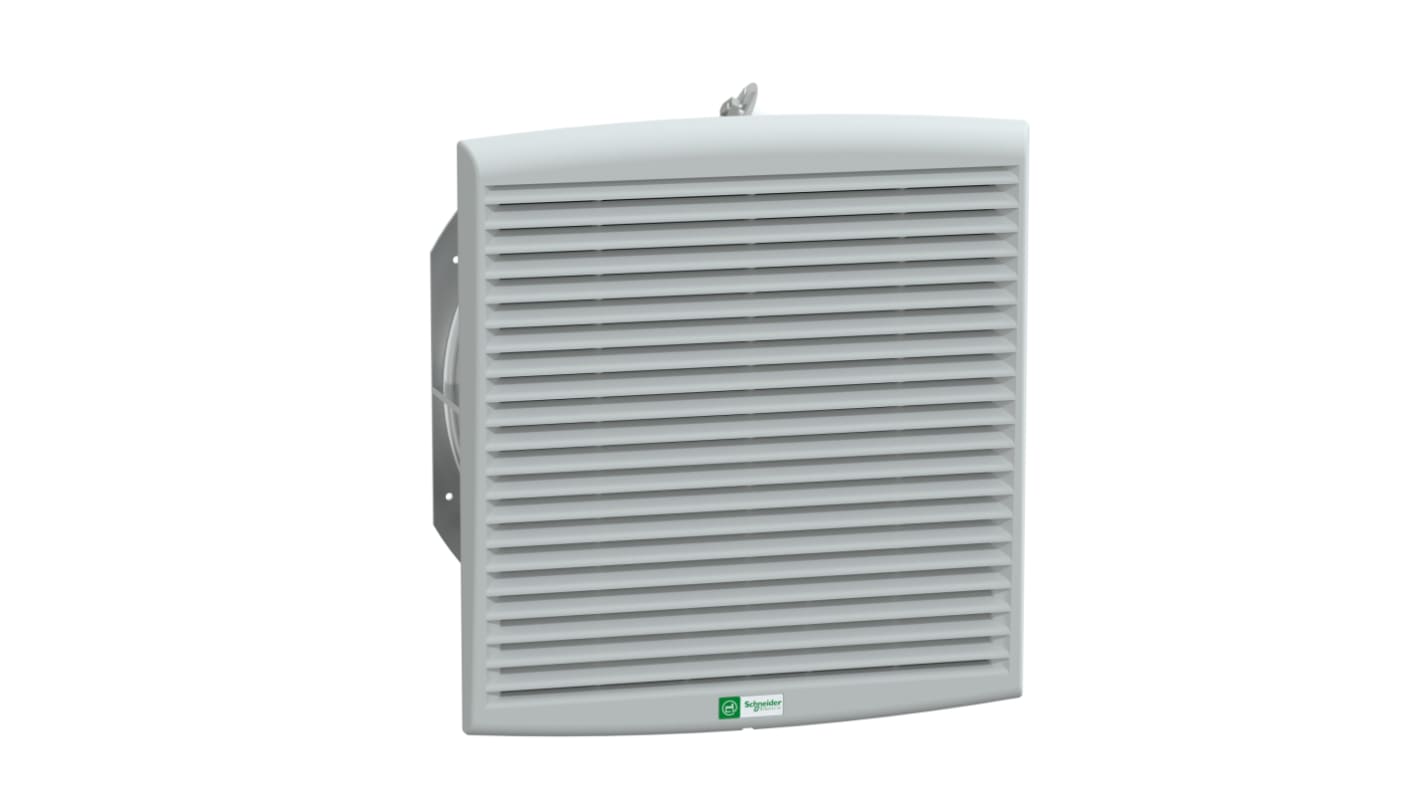 Schneider ElectricNSYCVF850M115PF Fröccsöntött hőre lágyuló (ASA PC) Ventilátorszűrő Szürke, 336 x 316 x 162mm