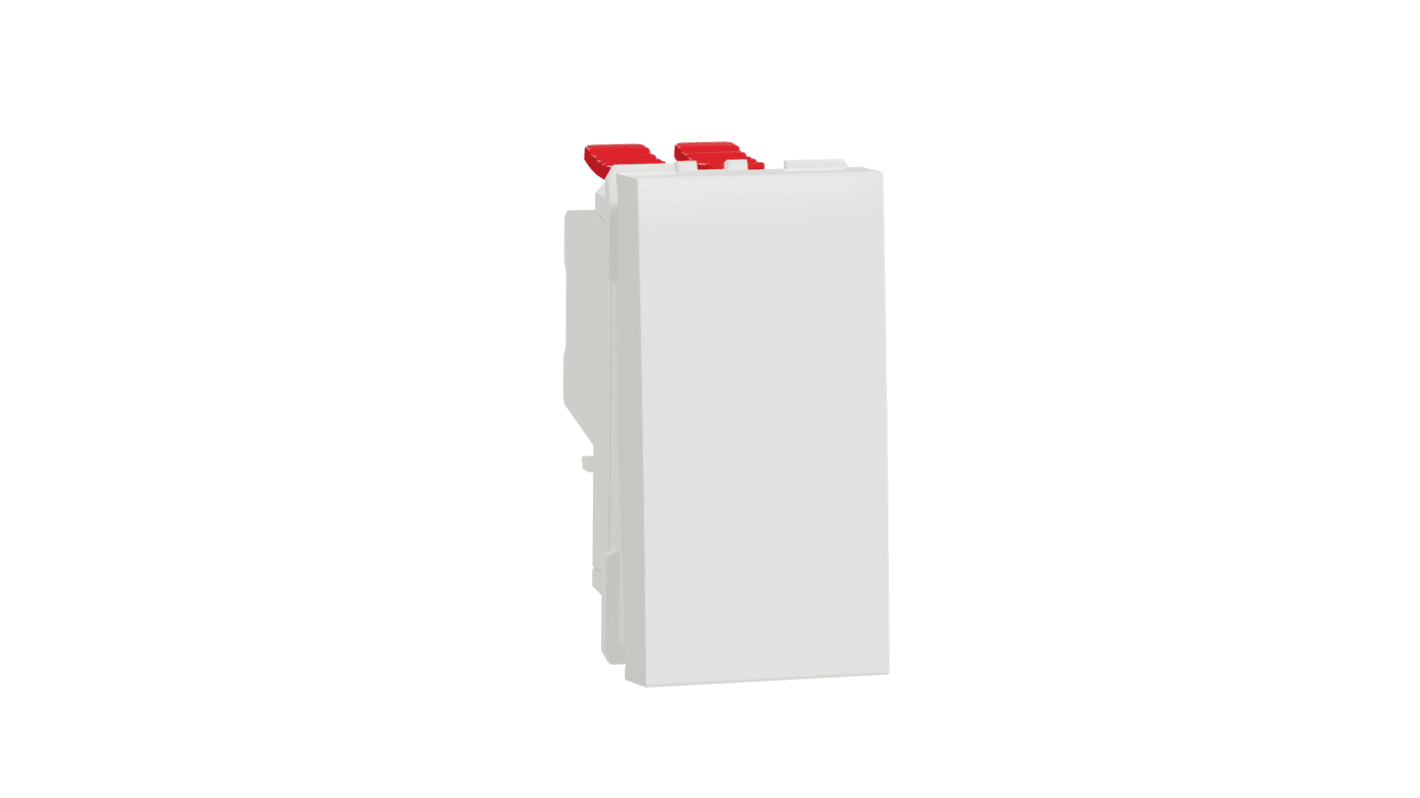 Interruttore luce Schneider Electric serie New Unica, Colore bianco, IP4X