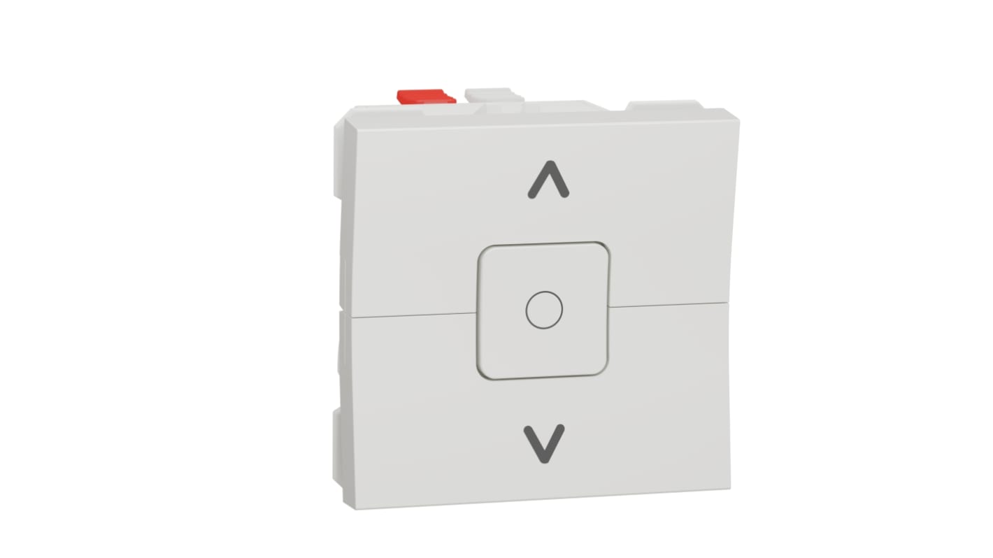 Schneider Electric White Blind & Roller Control Switch,6A, New Unica Series