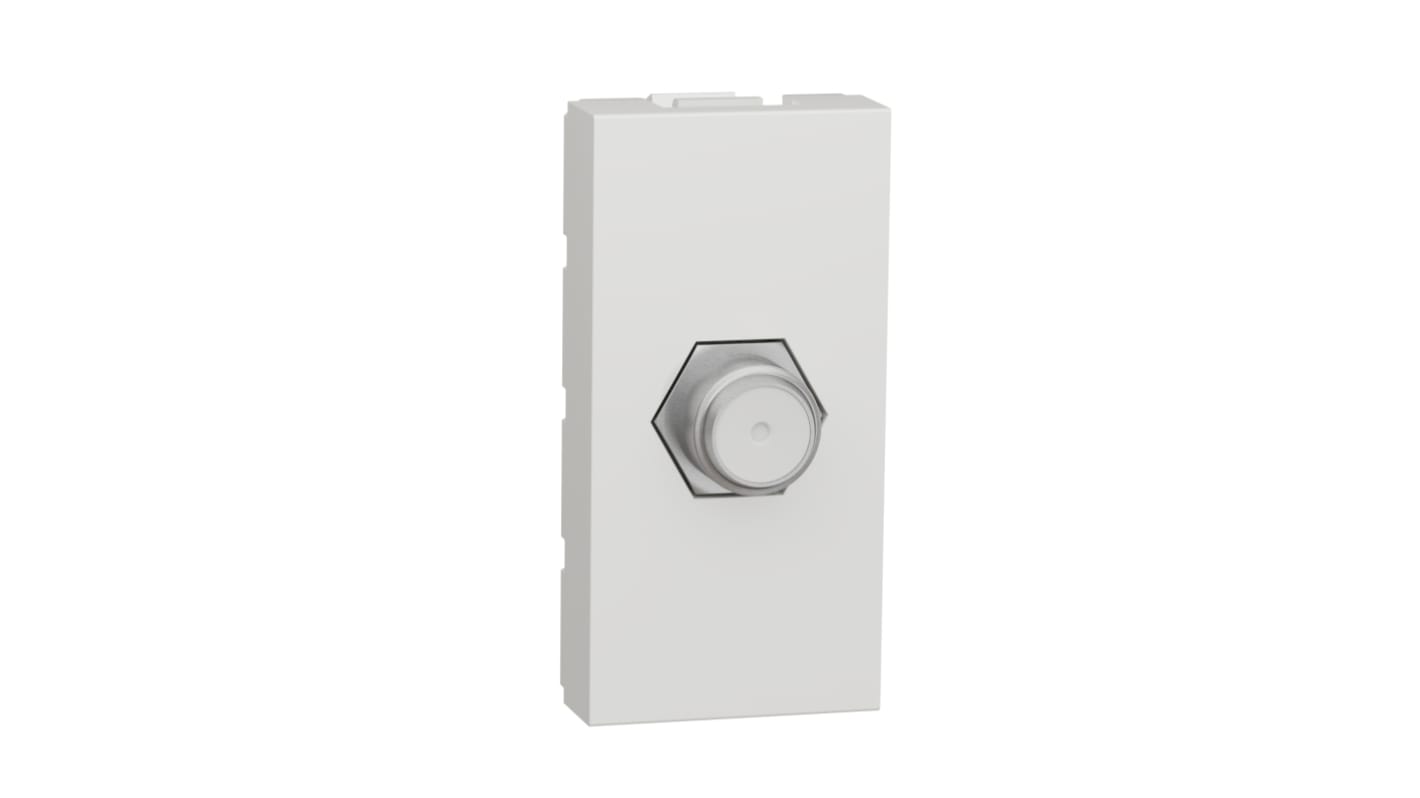 Schneider Electric, New Unica IP2XC White Socket Socket