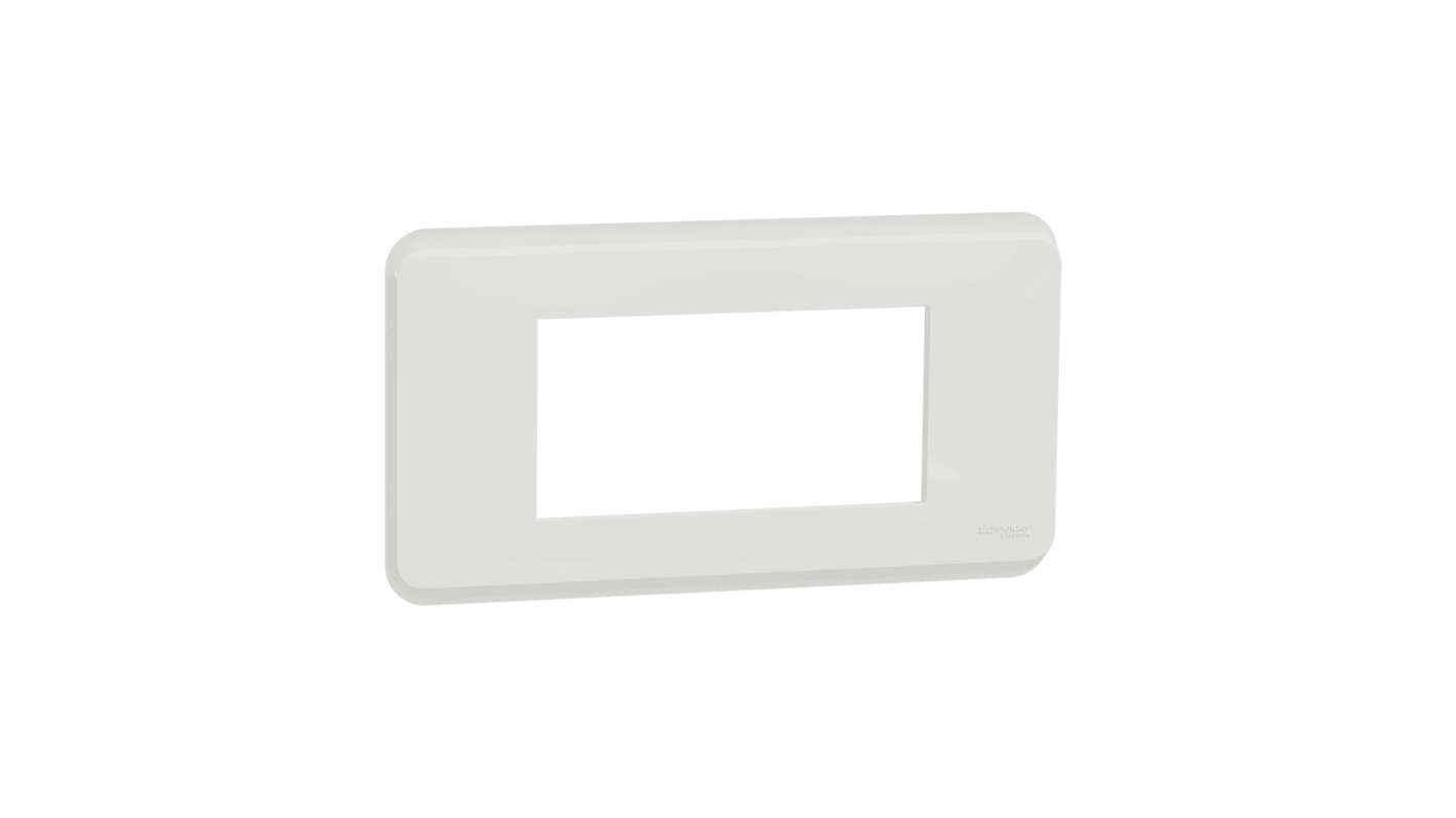 Schneider Electric New Unica Series Thermoplastic Frame, 156 x 85 x 10mm