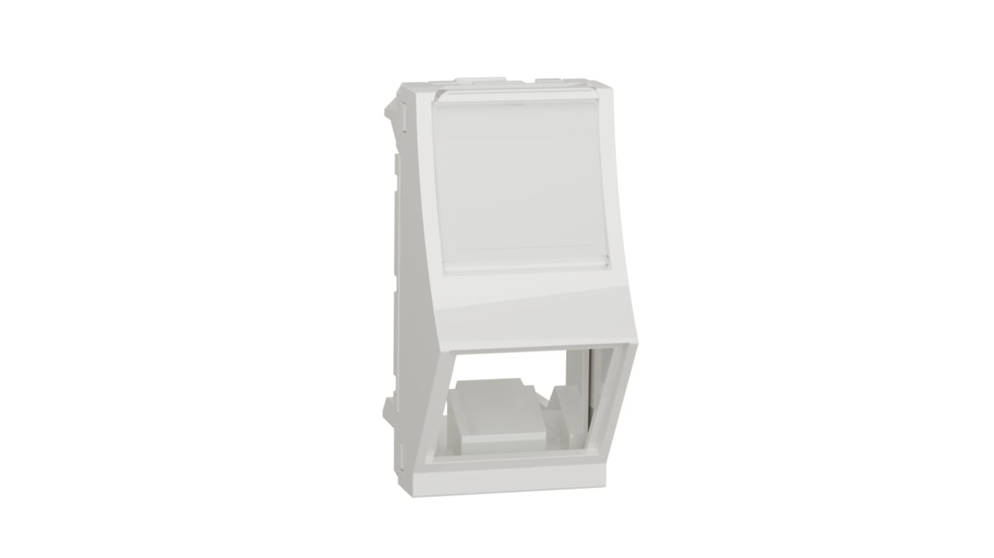 Schneider Electric New Unica Series Female RJ45 Socket, Flush Mount