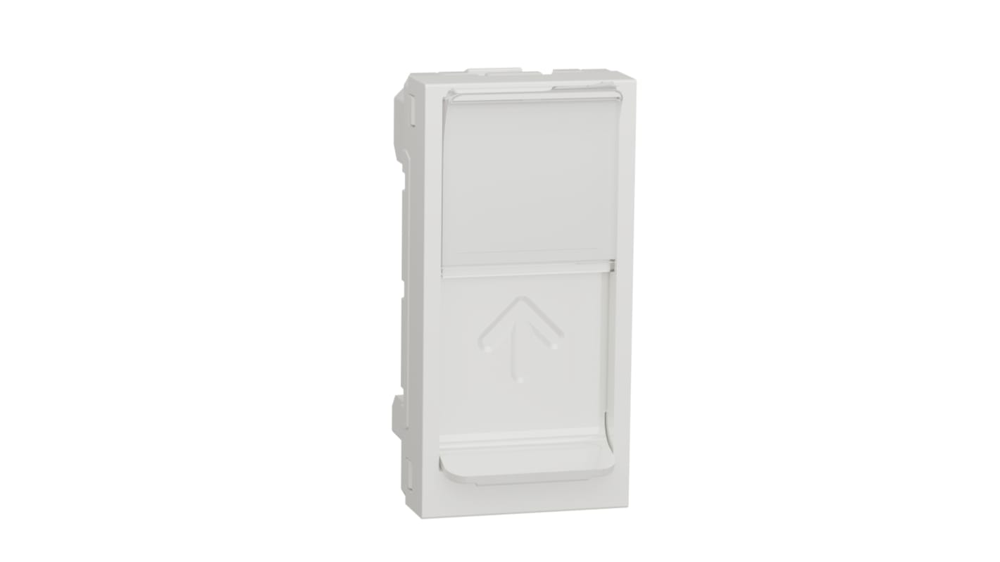 Schneider Electric New Unica Series Female RJ45 Socket, Flush Mount