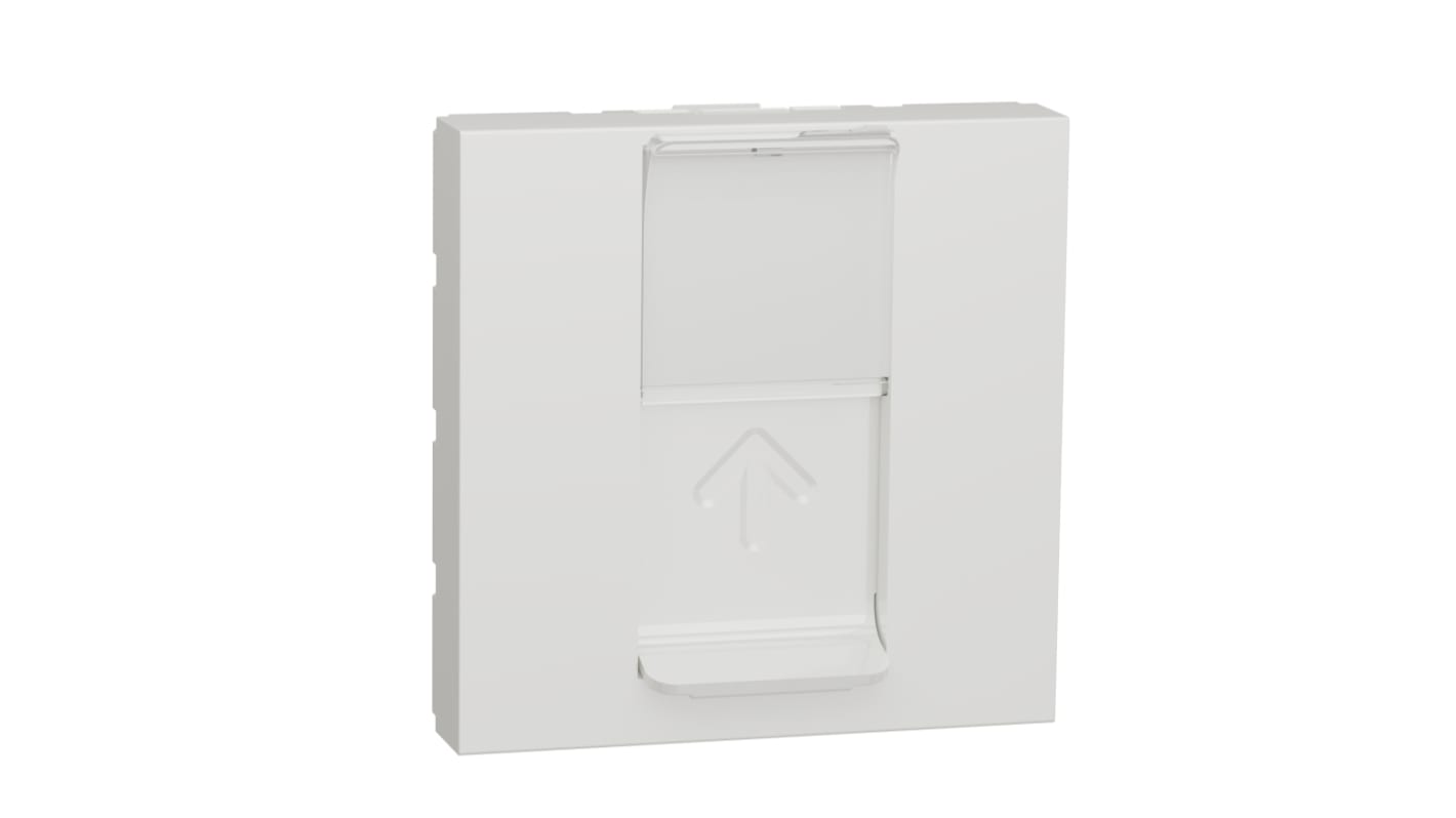 Schneider Electric New Unica Series Female RJ45 Socket, Flush Mount