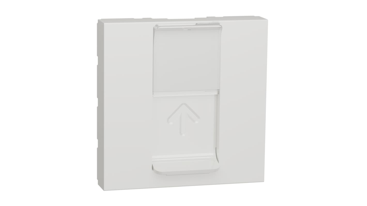 Schneider Electric New Unica Series Female RJ45 Socket, Flush Mount