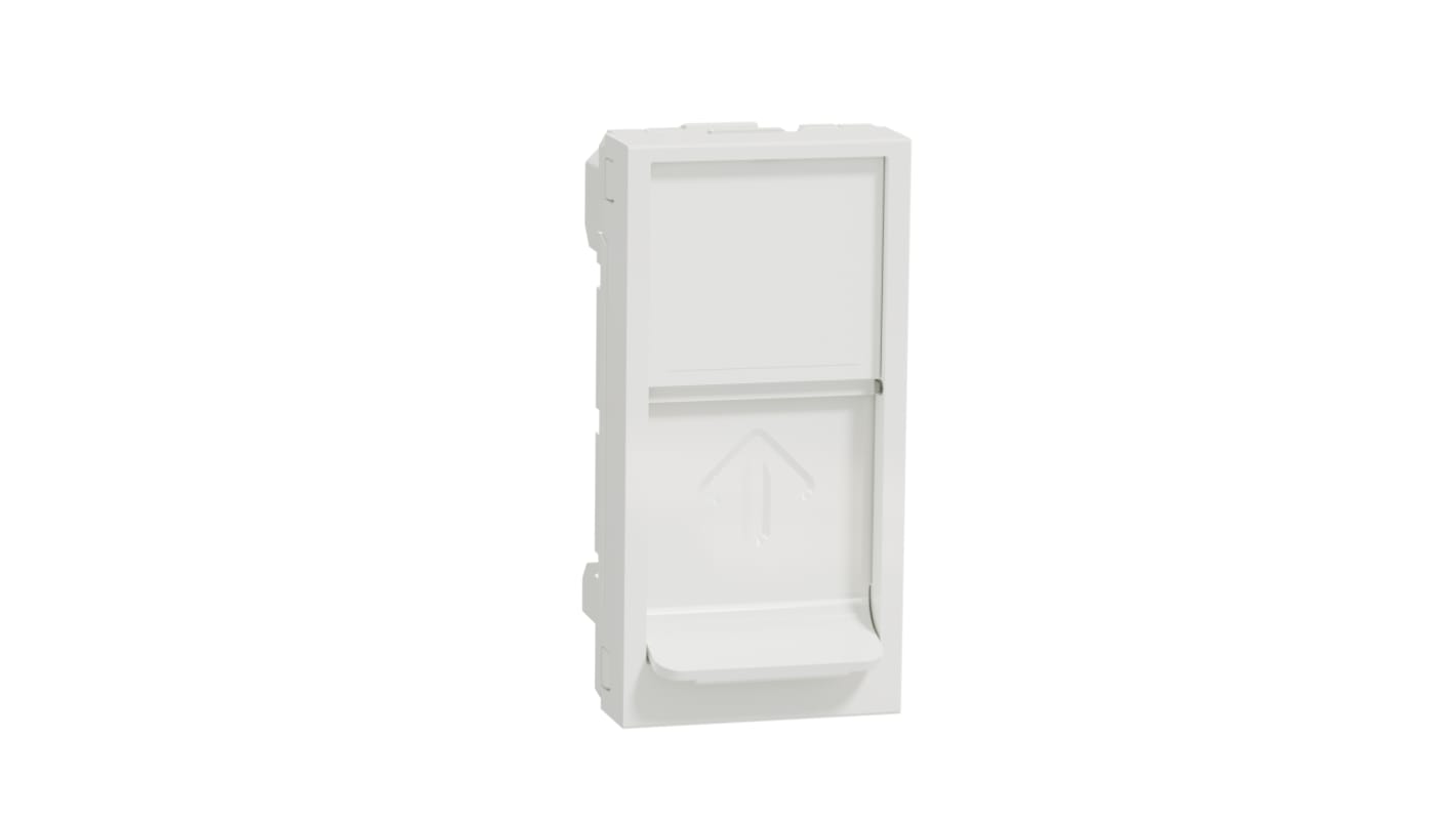 Schneider Electric New Unica Series Female RJ45 Socket, Flush Mount